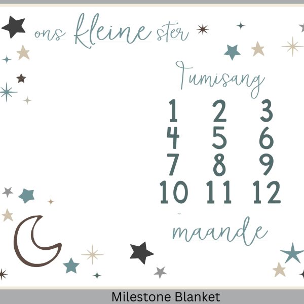 Star Milestone Blanket Afr