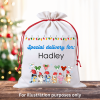 Bluey Christmas Sack Mockup - Eng