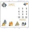 Forest-Friends-Milestone-Blanket