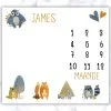 Forest-Friends-Milestone-Blanket