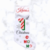 My 1st Christmas Candy Cane Eng - White