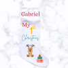 My 1st Christmas Reindeer Eng - White