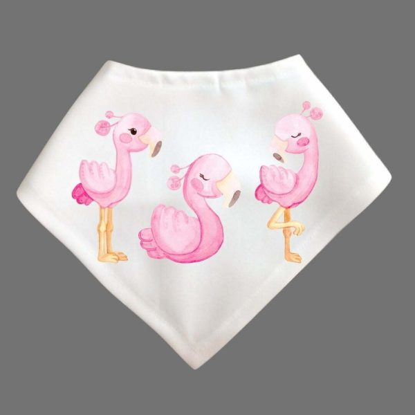 Burp Cloth Flamingo