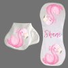 Burp Cloth Flamingo