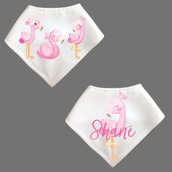 Burp Cloth Flamingo