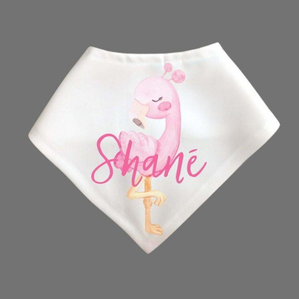 Burp Cloth Flamingo