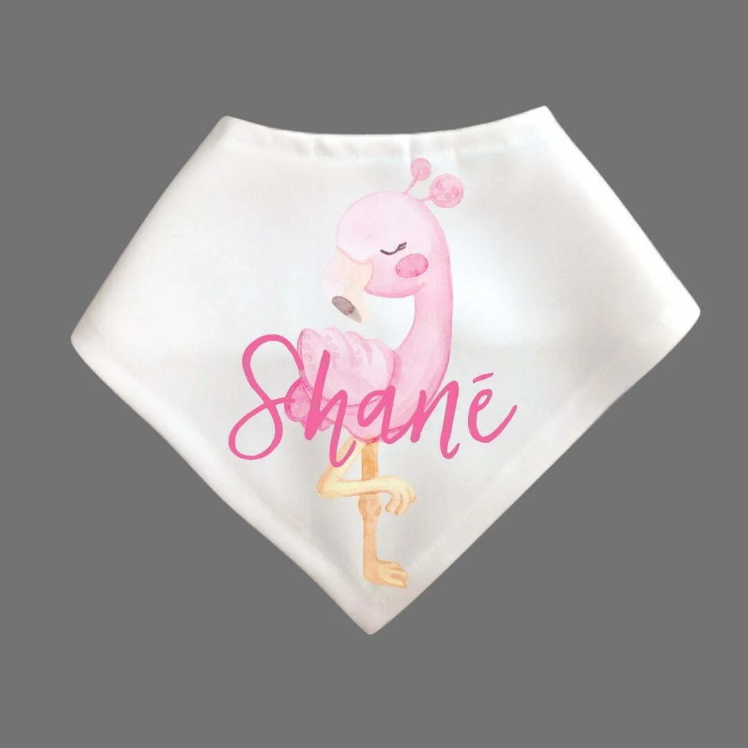 Burp Cloth Flamingo