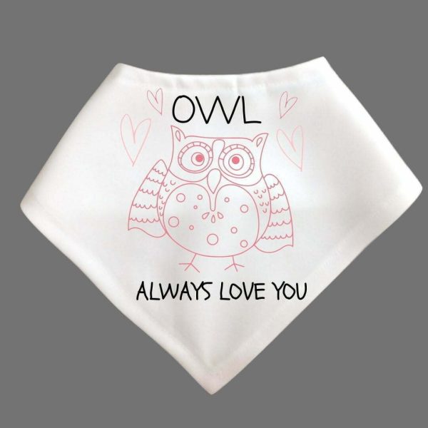 Owl Always Love You Bib