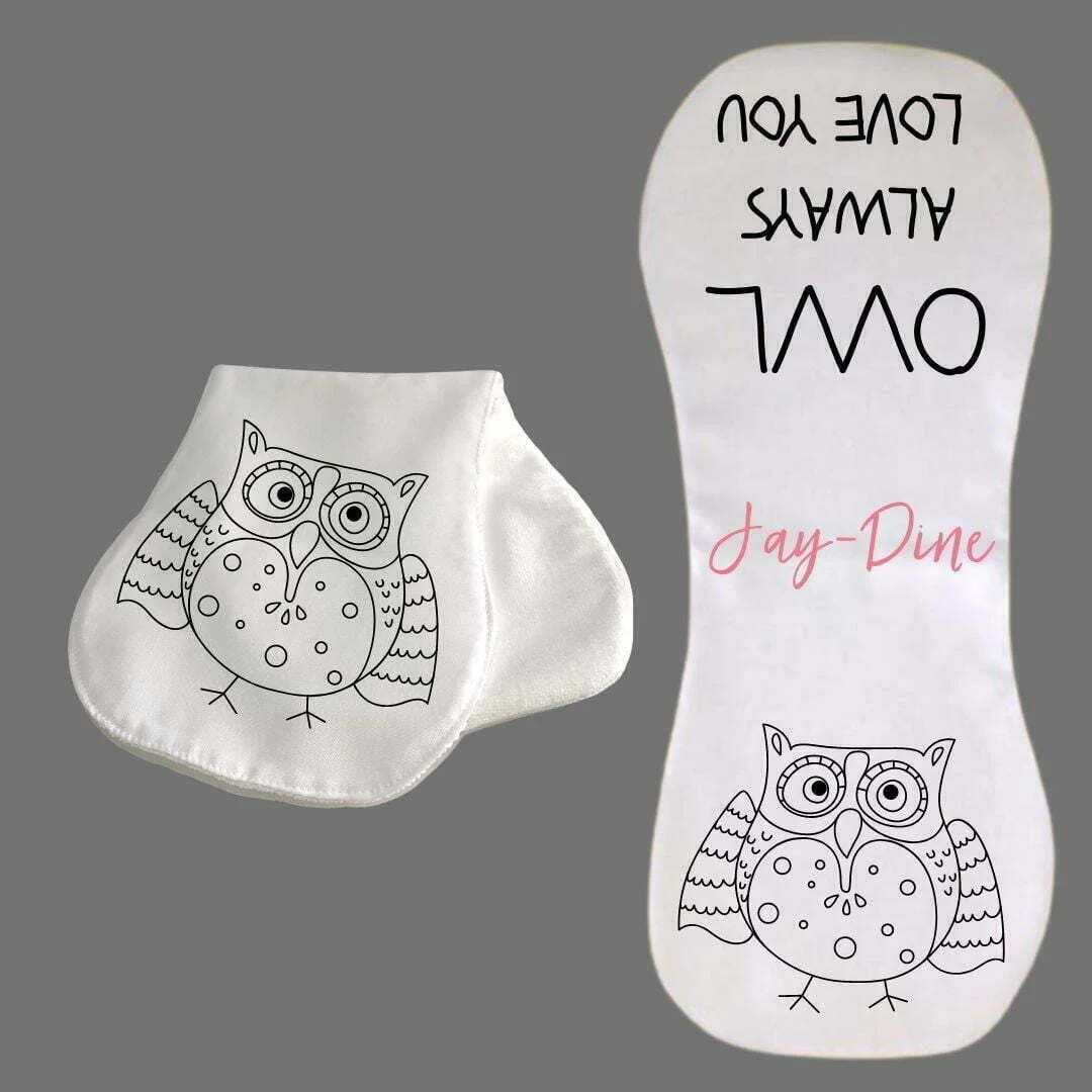 Owl Always Love You Bib