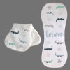 Burp Cloth Crocodile