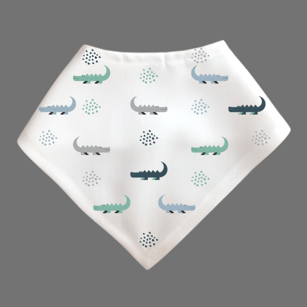 Burp Cloth Crocodile