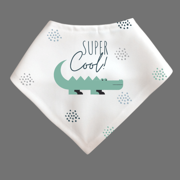 Burp Cloth Crocodile