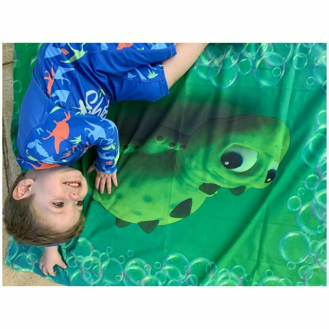 Dino Microfibre Towel - Image 3