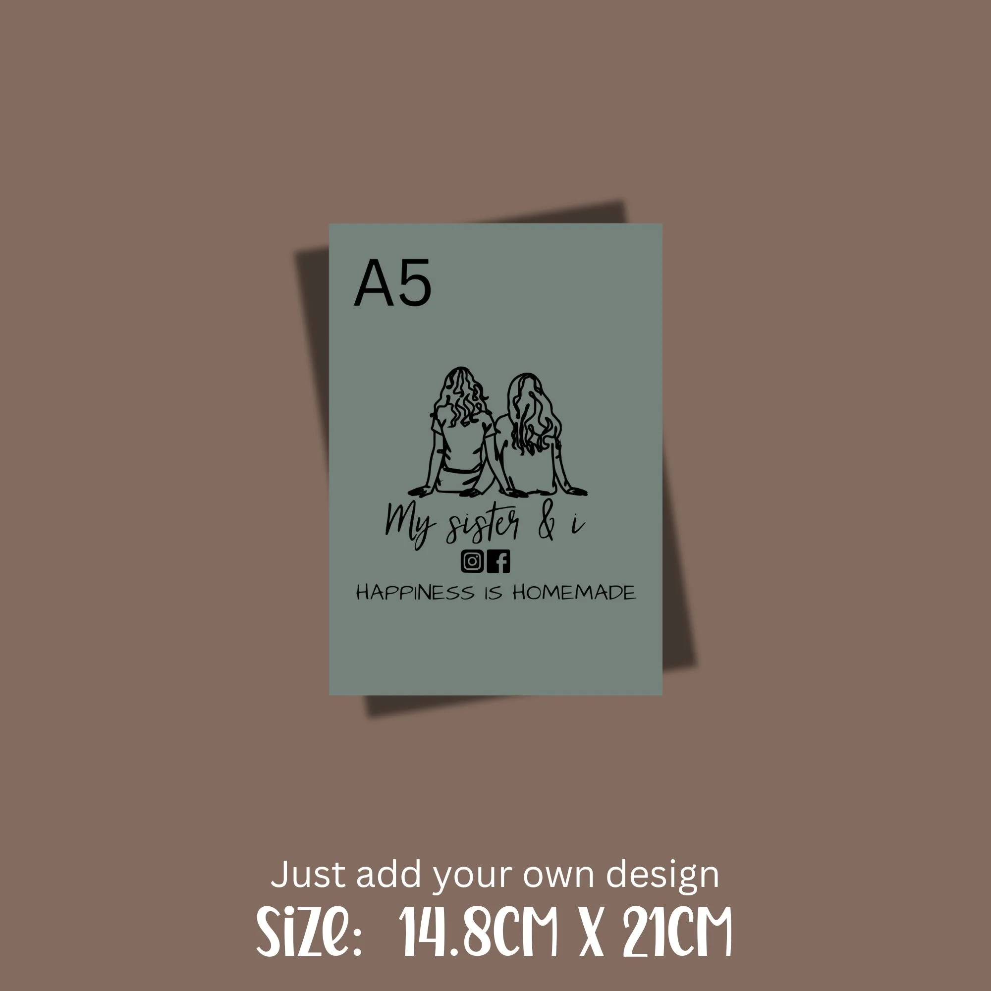 Canvas Mockup - PORTRAIT A5