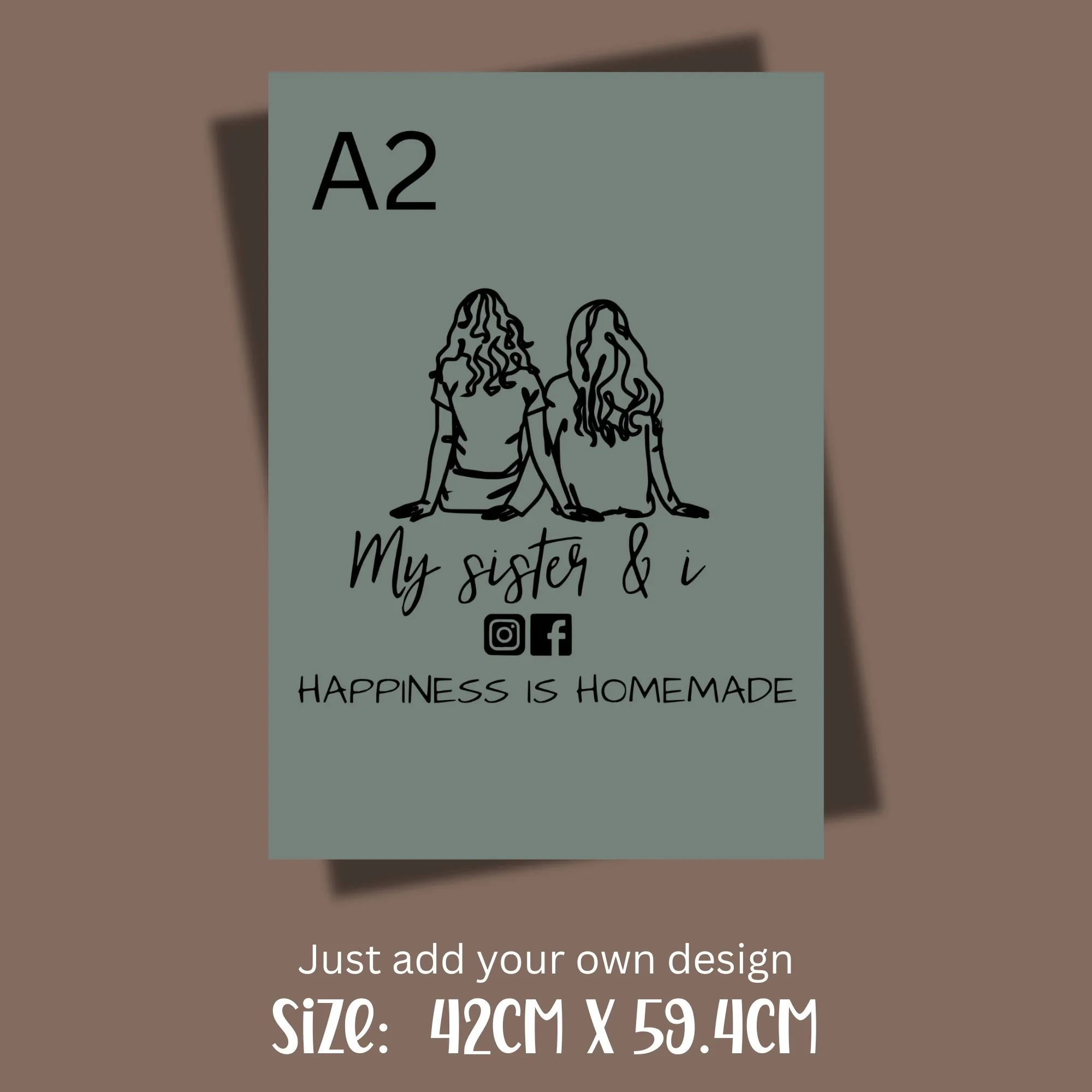 Canvas Mockup - PORTRAIT A2