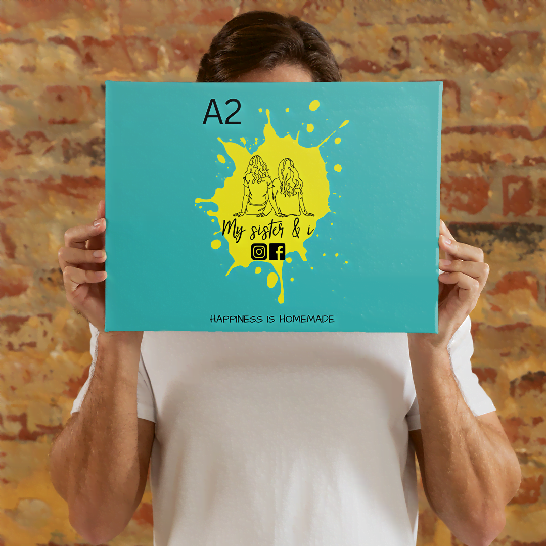 Design your own Printed Canvas A2 Landscape
