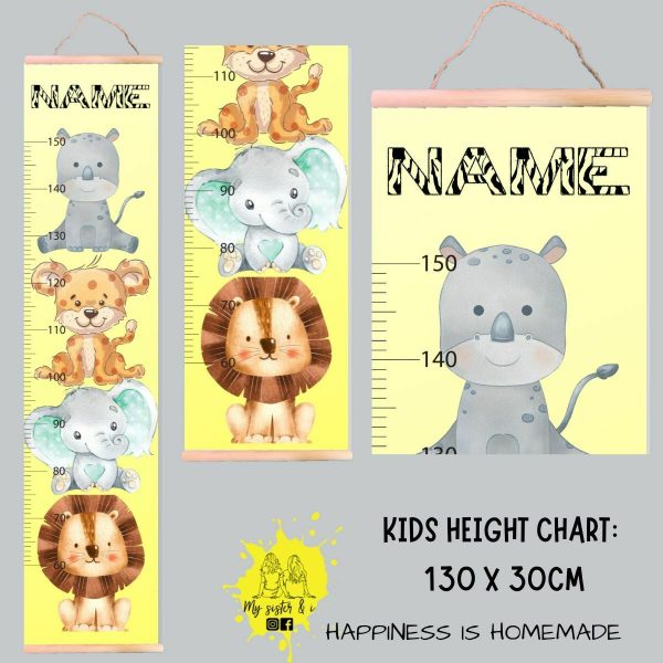 Kids Room Height Chart