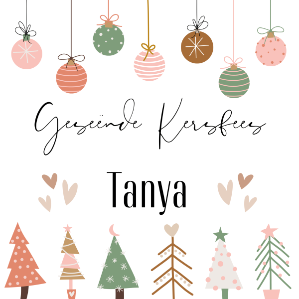 Boho Pattern Christmas Sack Design - Afr