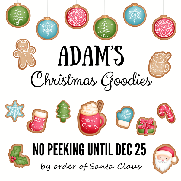 Christmas Cookies Sack Design