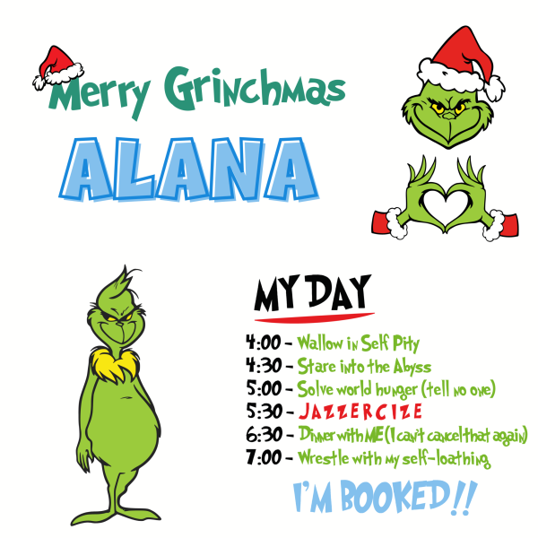 Grinch Christmas Sack Design