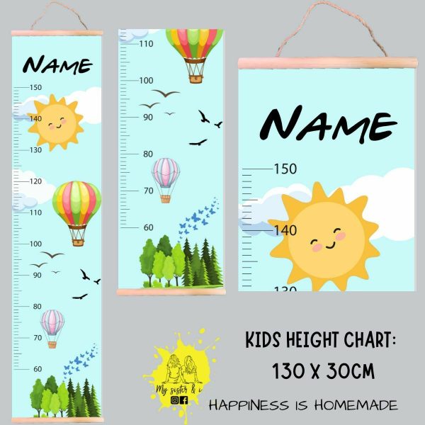 Hot Air Balloon Height Chart