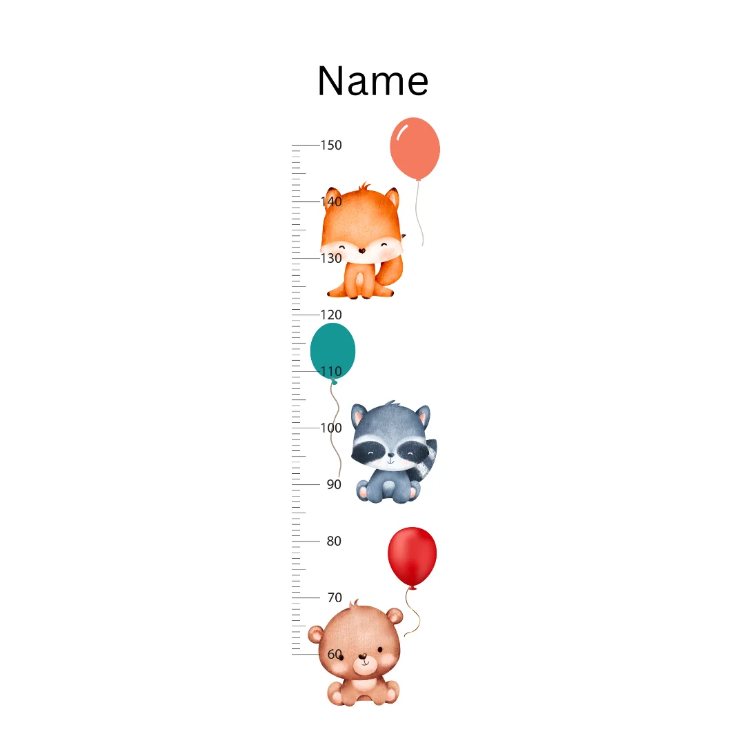 Alternative view of Baby Animals Growth Chart