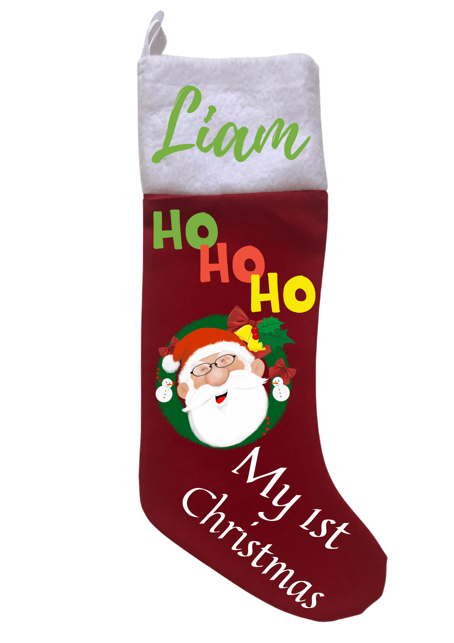 Christmas Stocking -Ho Ho Ho