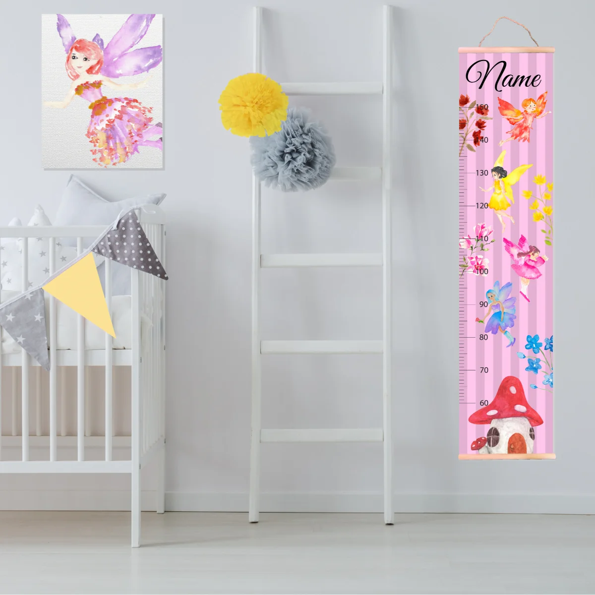 Fairy Theme Growth Chart