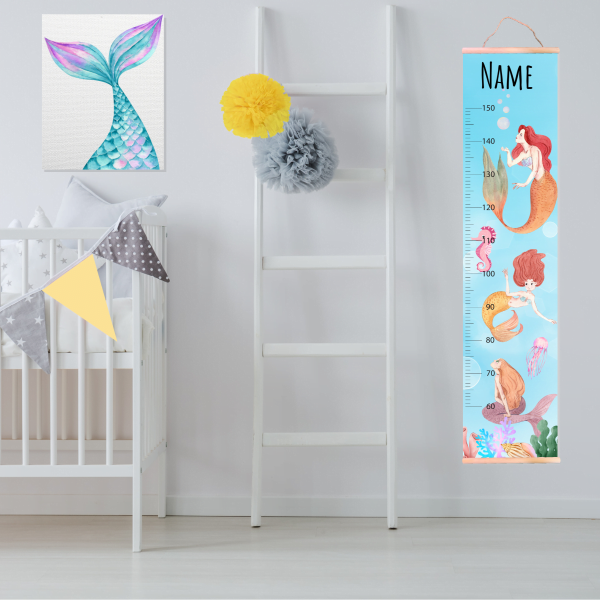 Mermaid Theme Growth Chart