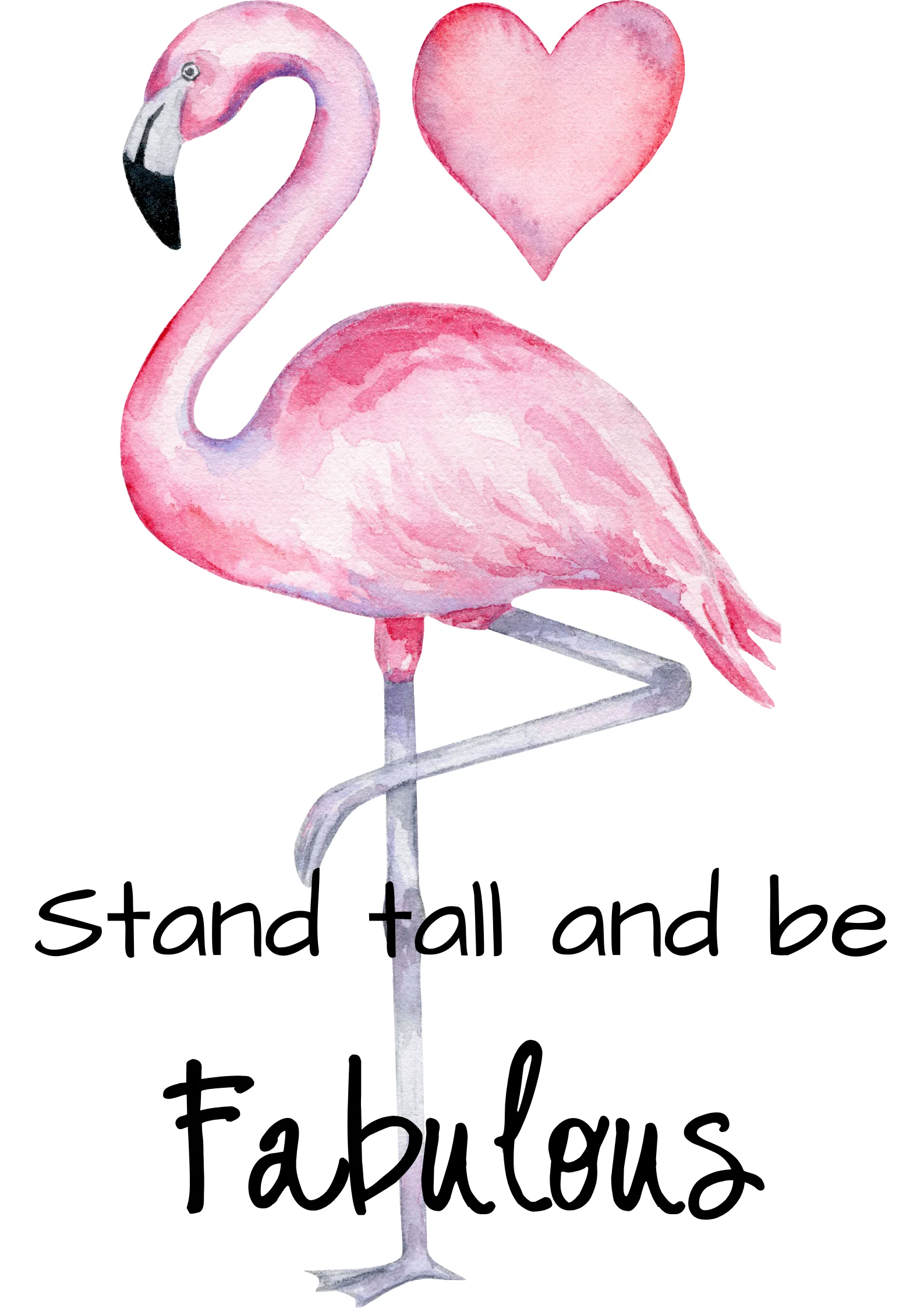 Pink Flamingo Theme Canvas