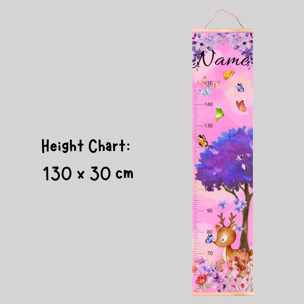 Alternative view of Girls Nature Growth Chart