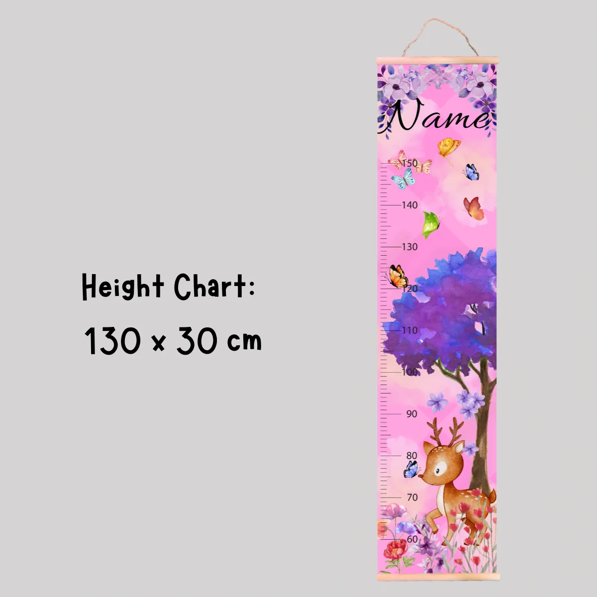 Alternative view of Girls Nature Growth Chart