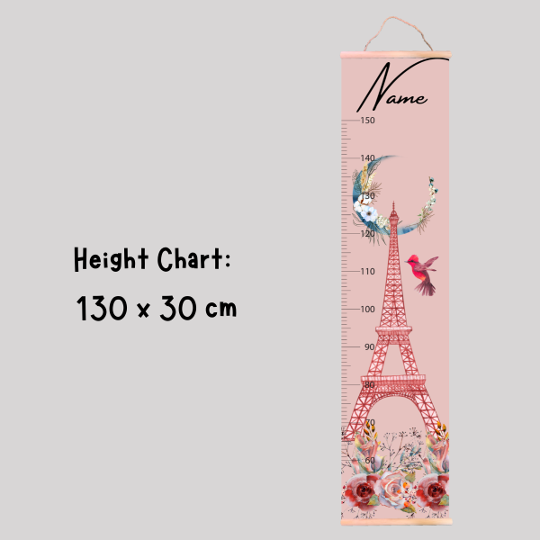 Paris Theme Growth Chart