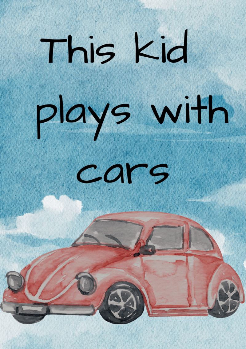 Decorative Car Canvas Theme | My Sister & i