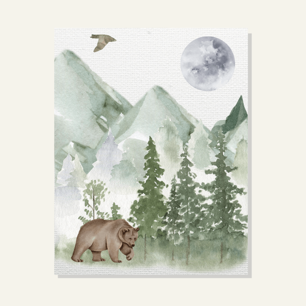 Alternative view of Forest Canvas Theme 1