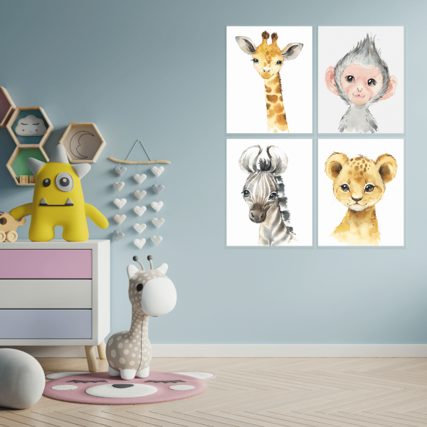 African Animals Boys Set Theme 2