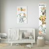 Girly Wild Animals Growth Chart