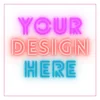 Design your own Vinyl Square Stickers