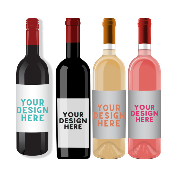 Customizable Wine or Spirit Bottles Label