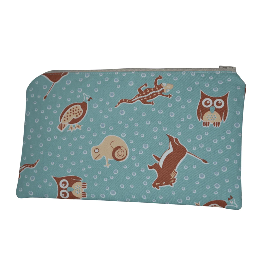 Girly Safari Animals Baby Bag - Clutch Bag Only
