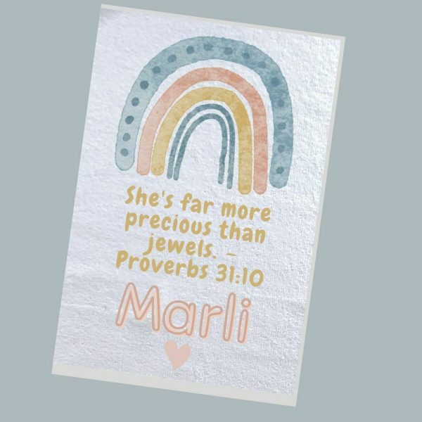 Proverb Burp Cloth Combo