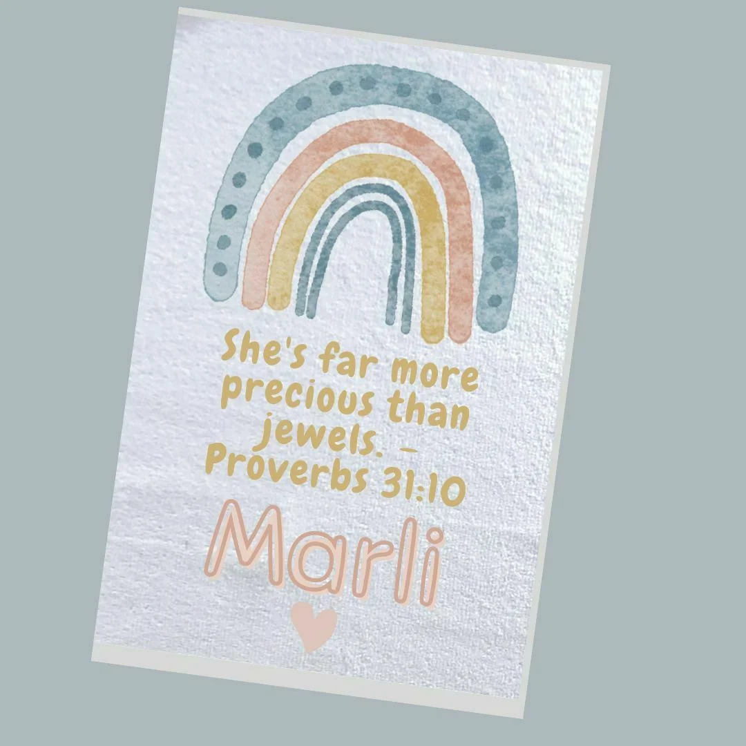 Proverb Burp Cloth Combo