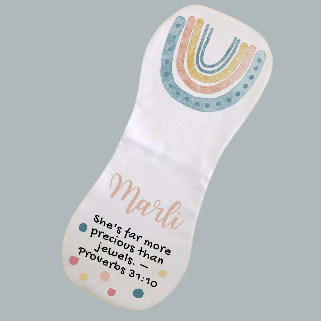 Proverb Burp Cloth Combo