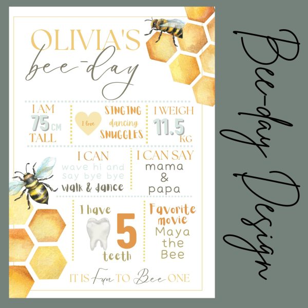 Bee-day Milestone Board