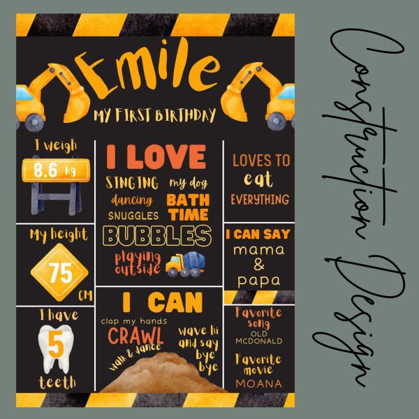 Construction Milestone Board