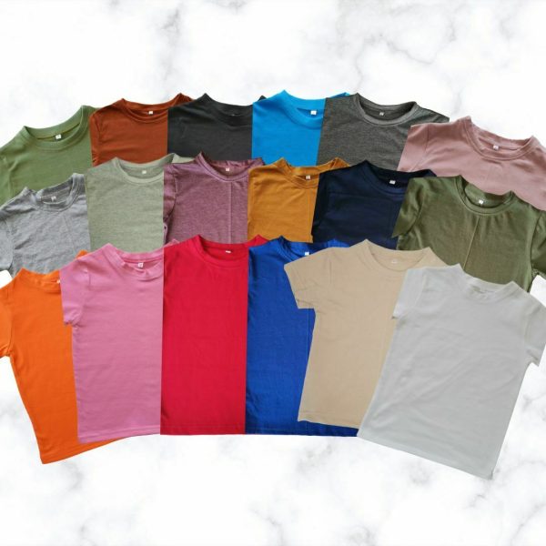 Short Sleeve T-Shirt colors