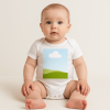 Short Sleeve Onesie Custom Printed