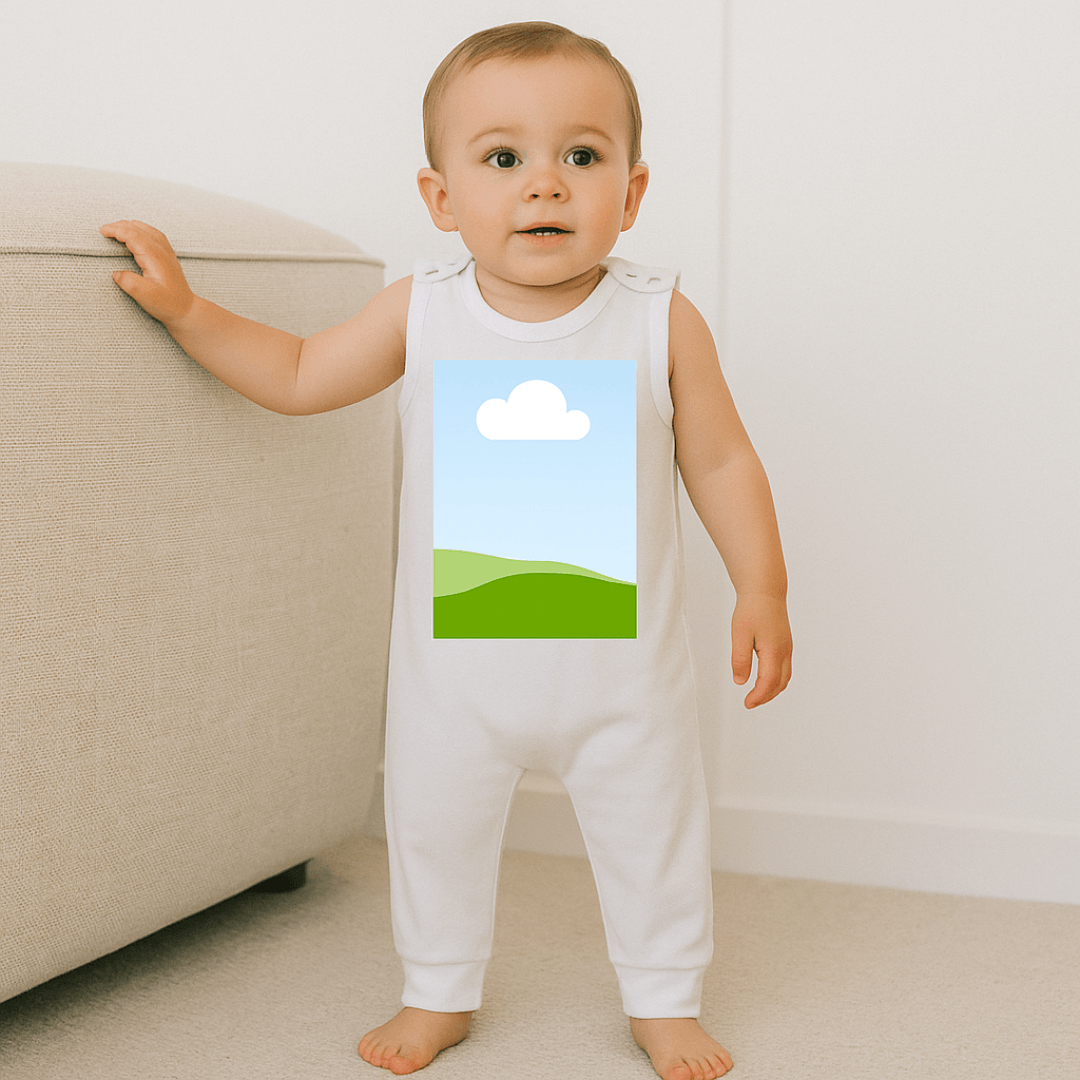 Slouch Romper Custom Printed