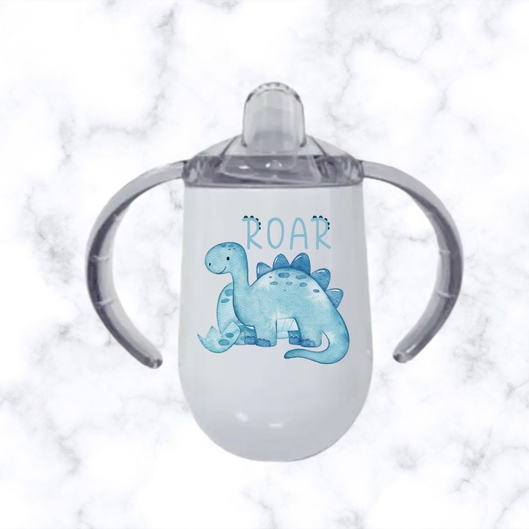 Dinosaur Roar Baby Sippy Cup Egg-Shaped