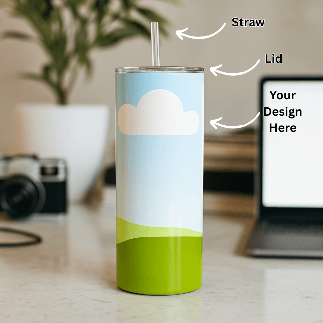 15oz Skinny Tumbler | Custom Printed